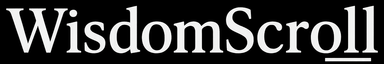 WisdomScroll Logo